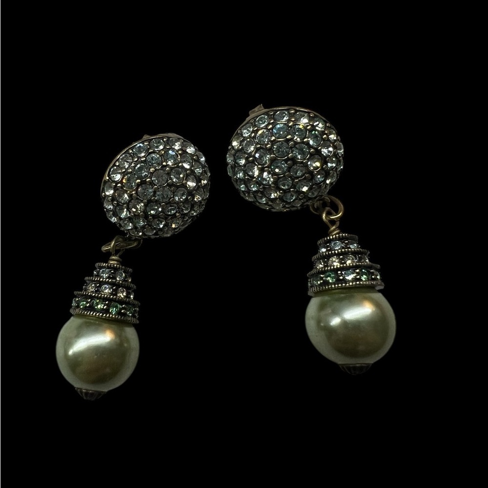 pair‎ of vintage Heidi Daus earrings